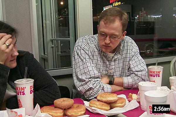 Three donuts in...