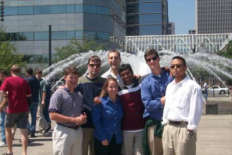 This page has some of the great friends I've met while working at Intel in Portland, Oregon.  Here is (from left to right) Adam, Dean, Sarah, Dan, Madhu, and Dan (and an extra person?)