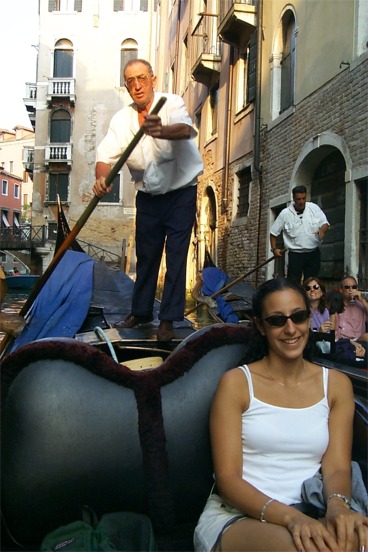 ... He was a very nice man, giving us info on the buildings we passed.  One of which being the home of Marco Polo.