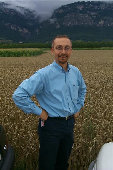 Selim and I drove to Bernin, just outside Grenoble, to visit SOITEC a company we have been working with in our research.