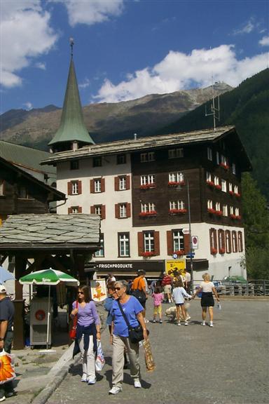 The people of Zermatt speak Swiss-German, which I'm told is not at all German, and in fact being able to speak German apparently does go very far other then reading menus and signs.