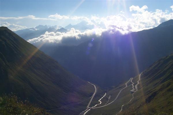 Probably one of the most impressive alpine roads in the world is the Furka Pass.