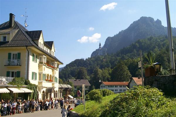 Built atop a hill in the Bavarian Alps is the epitome of a castle.