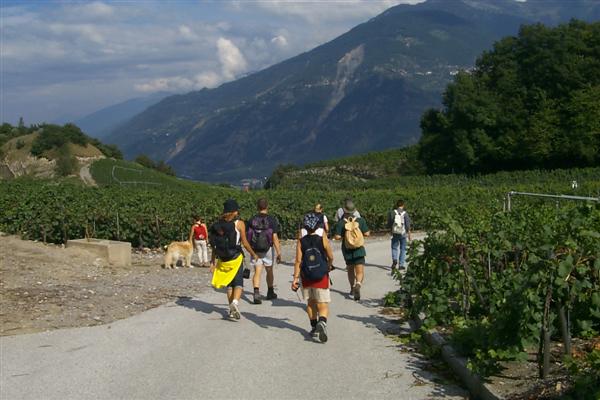 Sion in about an hour and half from Lausanne.