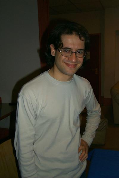 During my two month stay in Lausanne I lived at the Valentin House which was a dorm style building with many people, who were typically students in the Lausanne area.  Here is Francesco Capone from Salerno, just outside of Napoli, Italia.