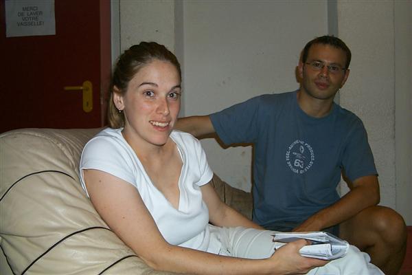 Andrea from Canada and her boyfriend