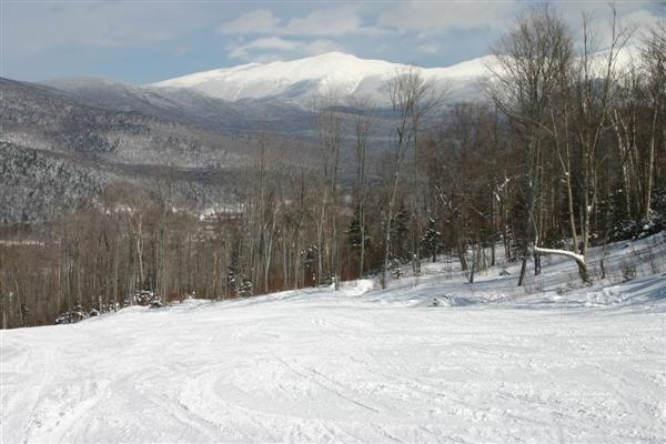 It was probably the best skiing I've seen in New England.  They had fresh powder and skiing in the trees.  Something not often found on the east coast.