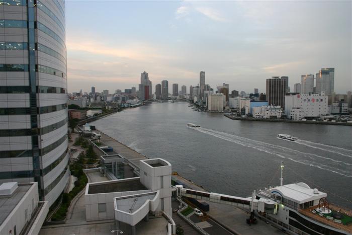 Tokyo skyline and bay