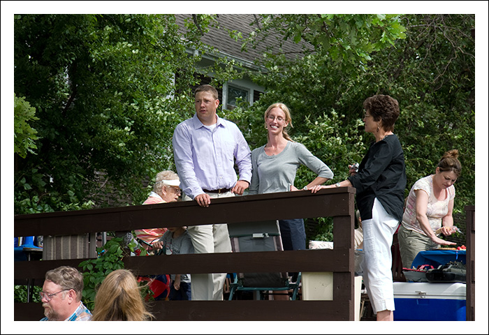 Dave and Keleigh.  True Fargonians as I think they may say.  We met Keleigh in school at Boston University.