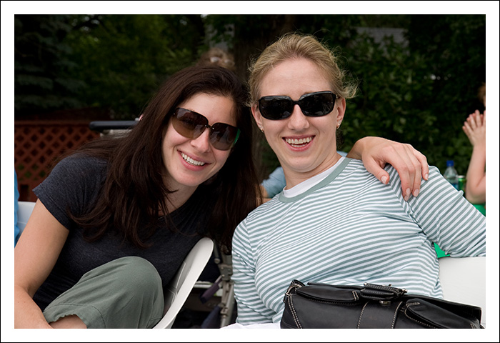 Jen and Nora... The Fargo thing was pretty cool.  Nice small town atmosphere with a little bit of an accent.  Not quite as much as the movie but you do find it on some folks.