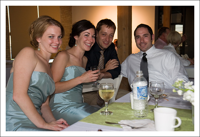 From L to R: April, Jen, Dave and Chris.