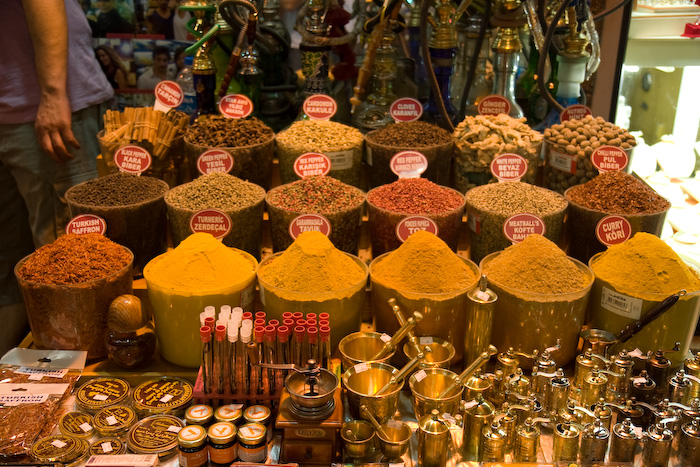 Dolmabahçe Palace and Spice Bazar