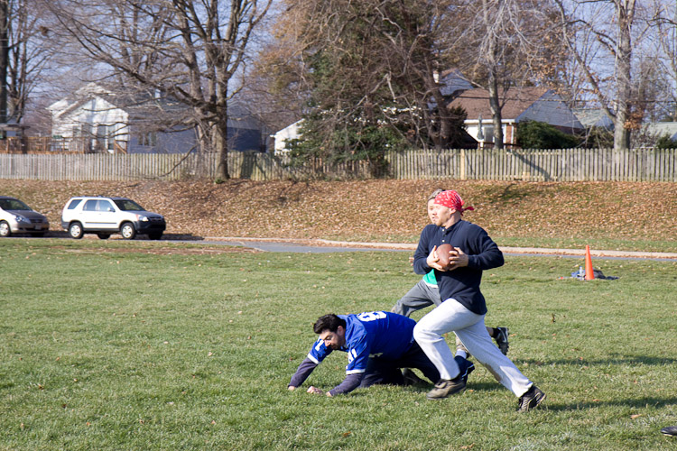 Thanksgiving Day Mudbowl 2008