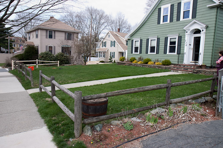 New Post and Rail Fence