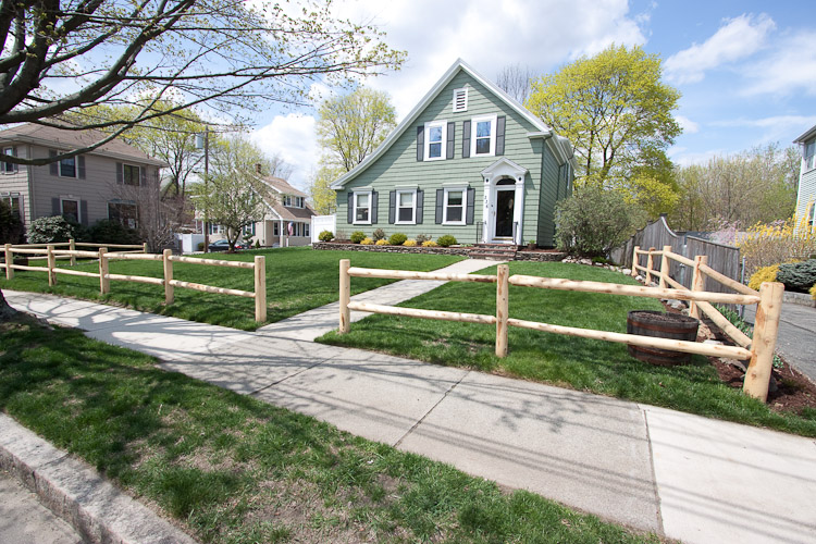 New Post and Rail Fence