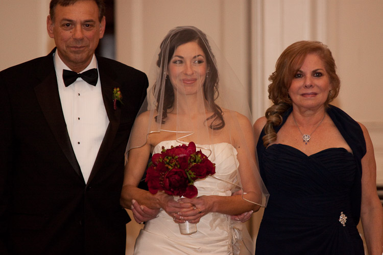 Jenn with her parents
