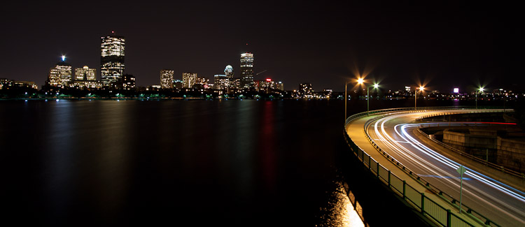 Boston at Night