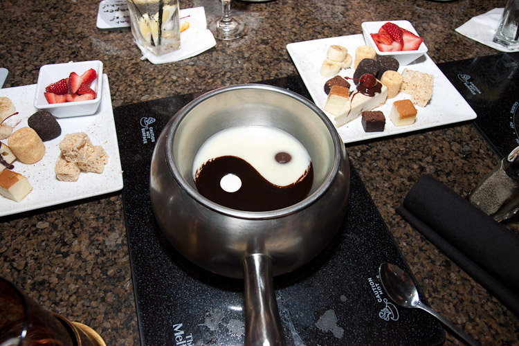 Amy's Fondue Graduation Dinner