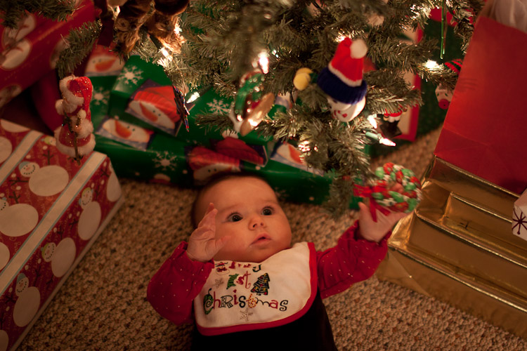 Tori's first Christmas